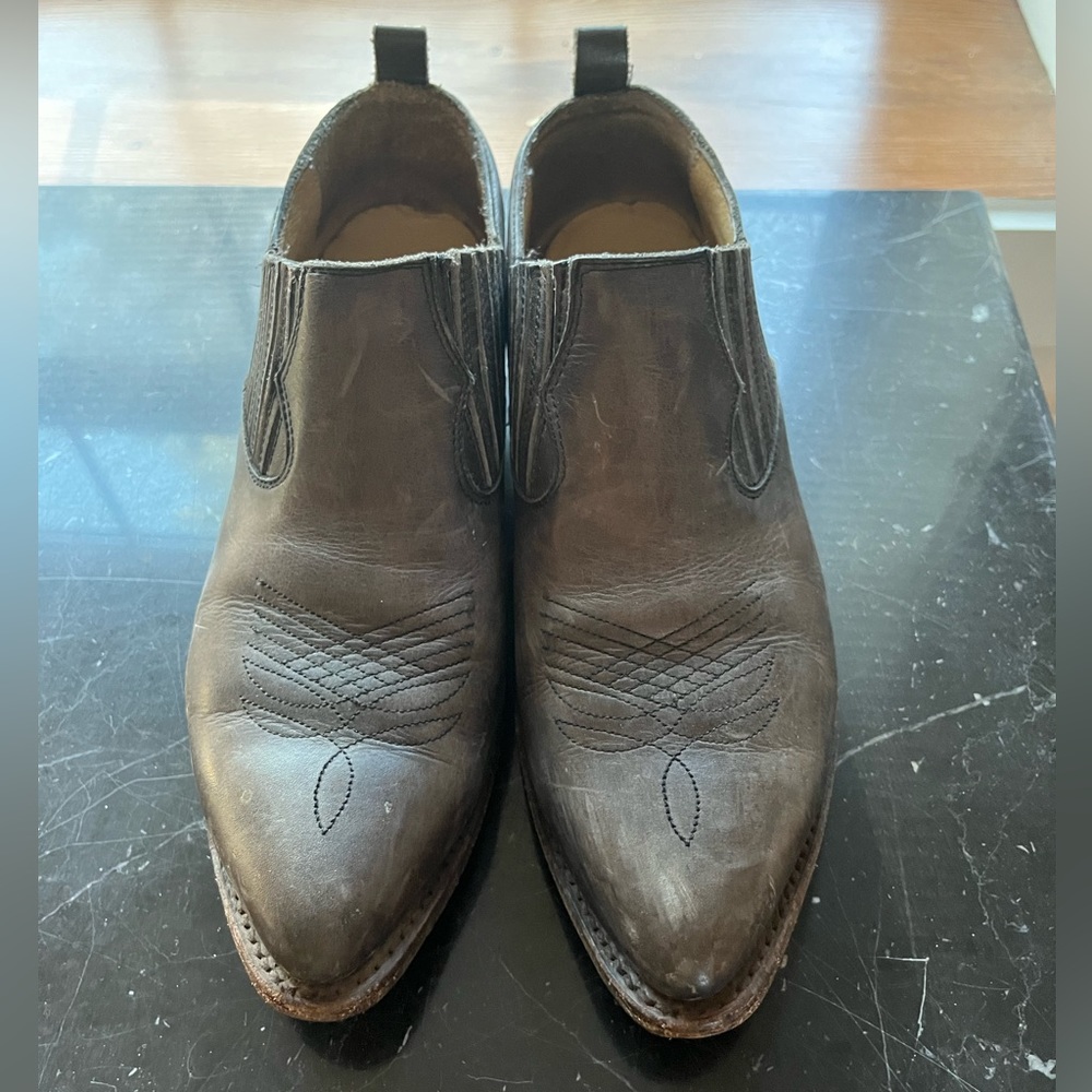 Frye Billie Shootie western leather shoe boots - Picture 9 of 9